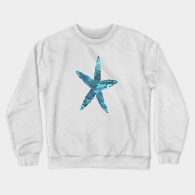 Starfish Crewneck Sweatshirt by BittenByErmines